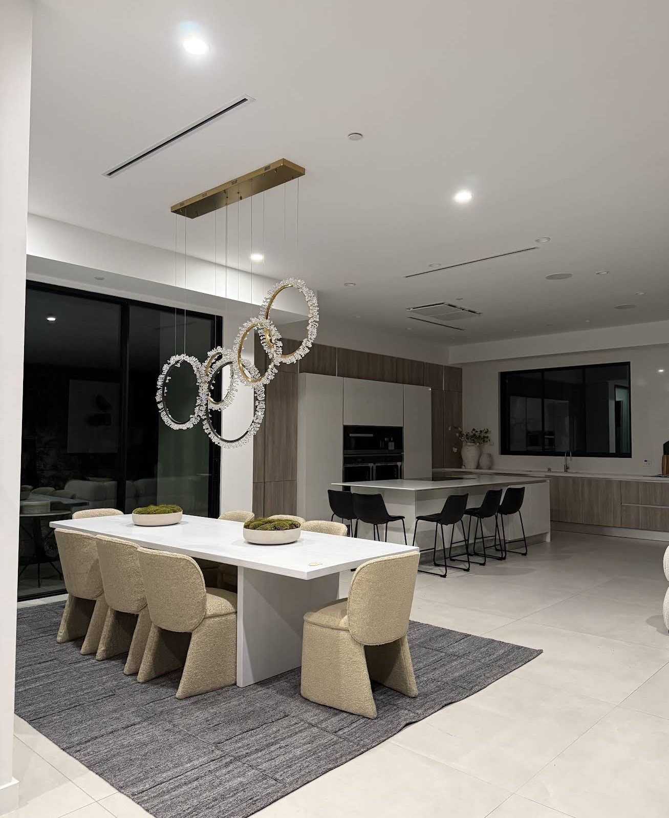 Open-concept kitchen and dining remodel, Glendale, CA
